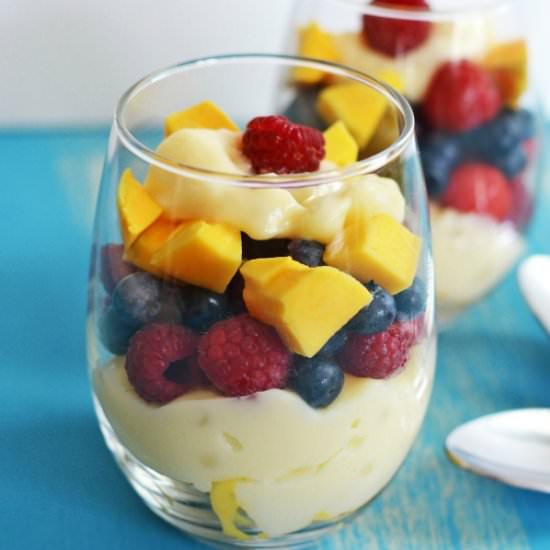Fresh and Fruity Tapioca Pudding