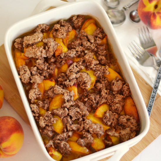 Sweet Georgia Peach Crumble