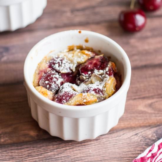 Cherry Almond Clafoutis