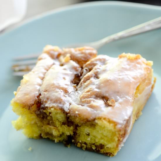 Cinnamon Roll Coffee Cake