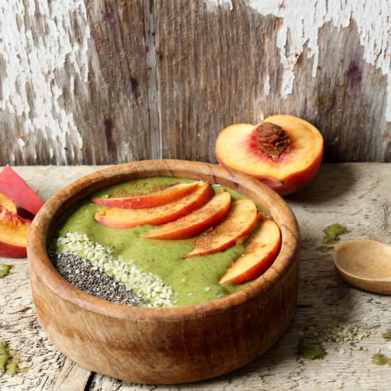 Peach Pie Smoothie Bowl