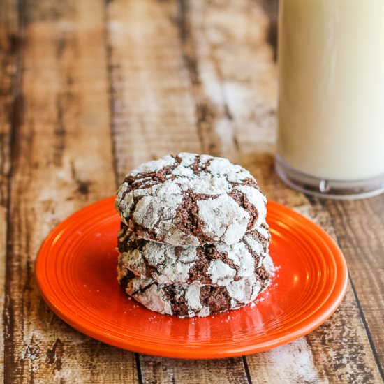 Nibby Chocolate Crinkles
