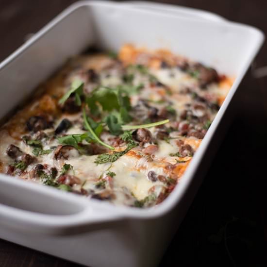 Ground Beef Enchiladas