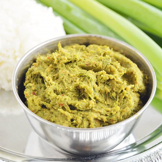 Spring onion thuvaiyal