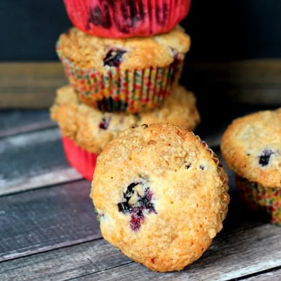 Blueberry Coffee Cake Muffins