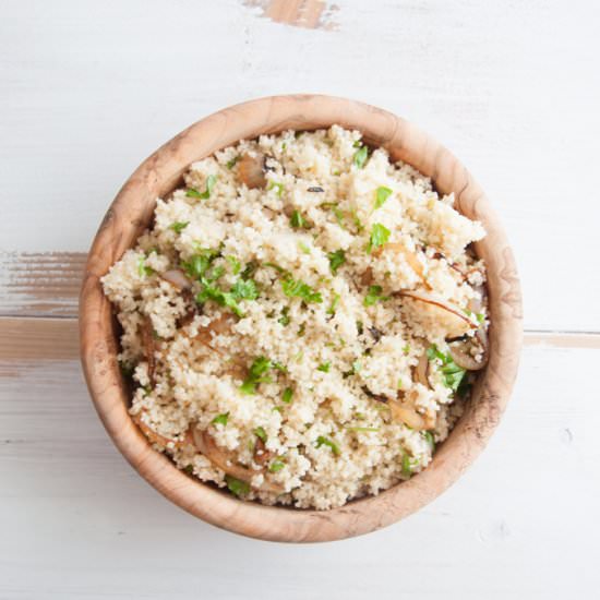 Simple Onion Couscous