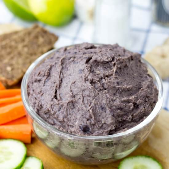 High Protein Black Bean Lime Dip