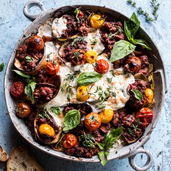 Italian Turkey Tomato Basil Bake