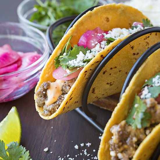 Beef Street Tacos