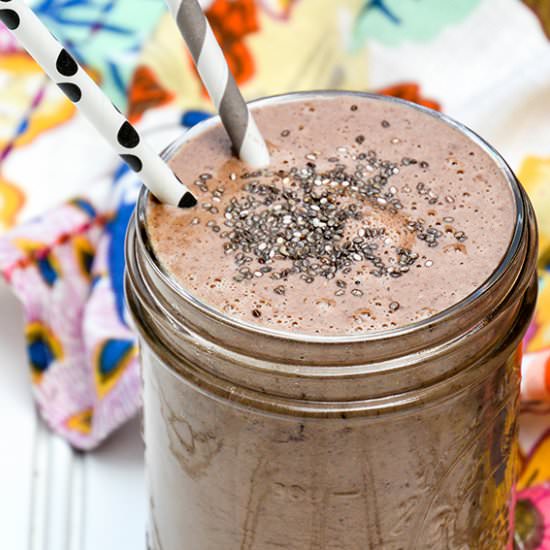 Chocolate Almond Coffee Smoothie