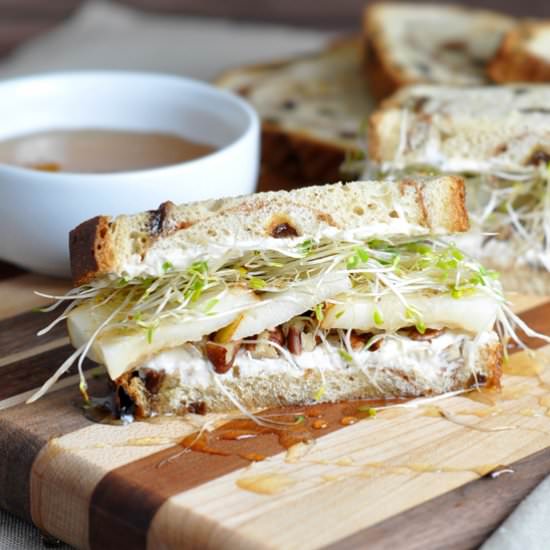 Pear Honey Sandwiches