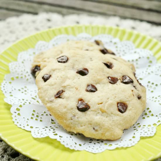 Microwave Chocolate Chip Cookies