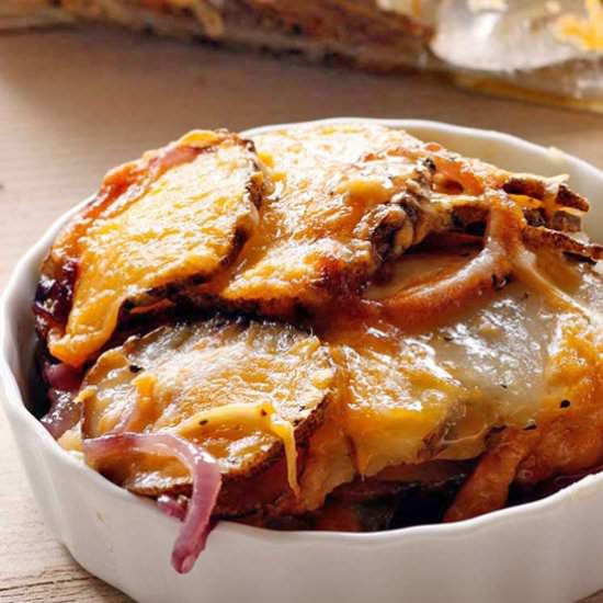 20 Minute Potatoes Au Gratin
