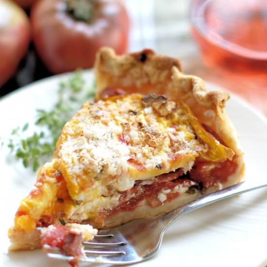 Heirloom Tomato Pie