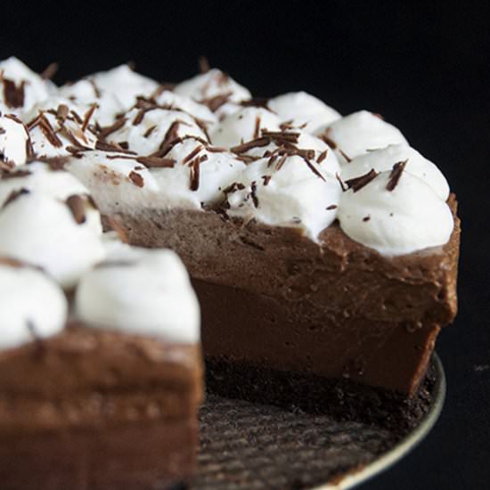 Chocolate & hazelnut cheesecake
