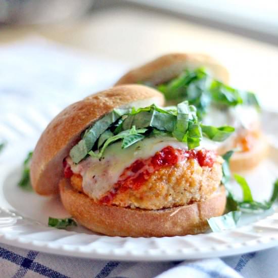 Chicken Parmesan Sliders