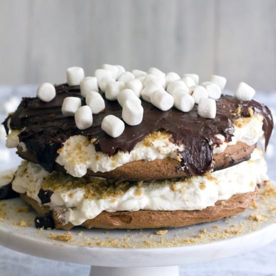 S’mores Pavlova