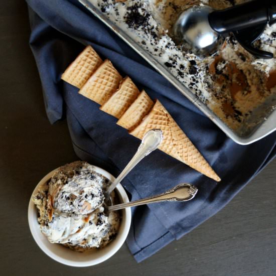 No-Churn Peanut Butter Ice Cream