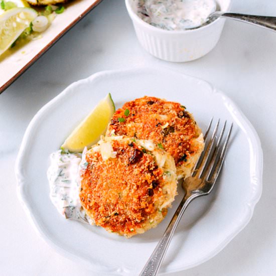 Sesame Panko Crab Cakes