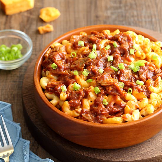 Pulled Pork Mac and Cheese