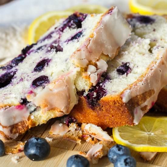 Lemon Blueberry Pound Cake