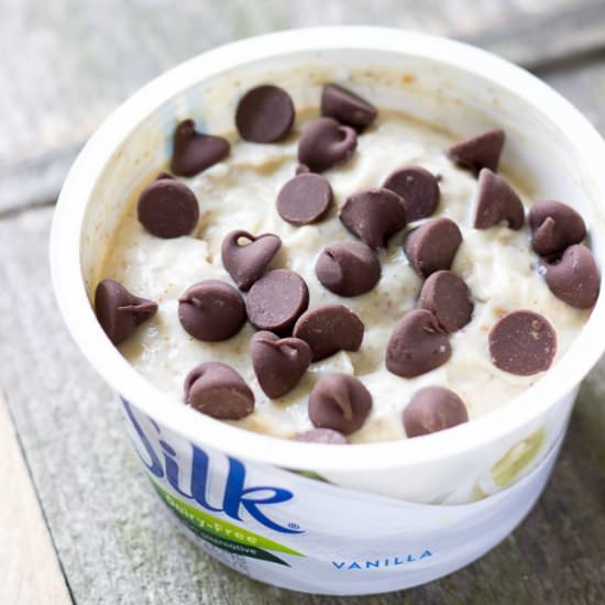Chocolate Chip Almond Butter Froyo