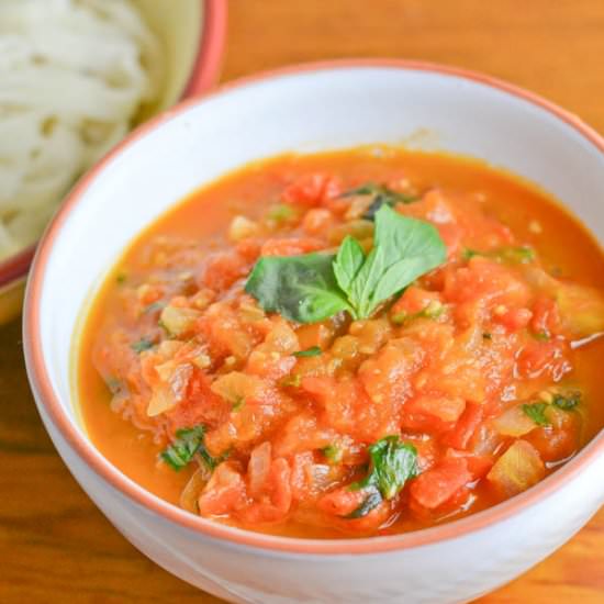 Easy Tomato Basil Sauce