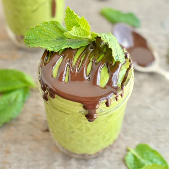 Peppermint Avocado Mousse
