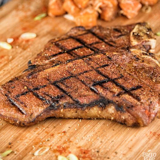 Spiced Grilled T-Bones