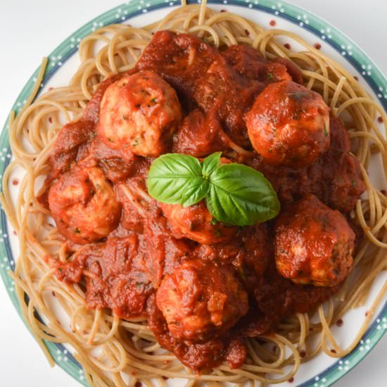 Italian Salmon Meatballs