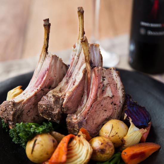 Roasted Lamb Rack