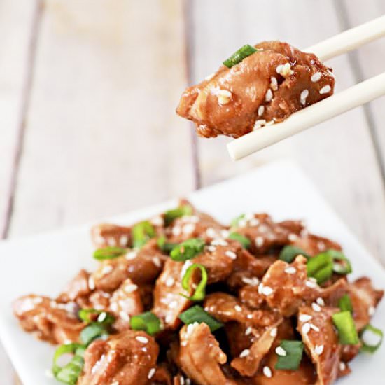 Slow Cooker Orange Chicken