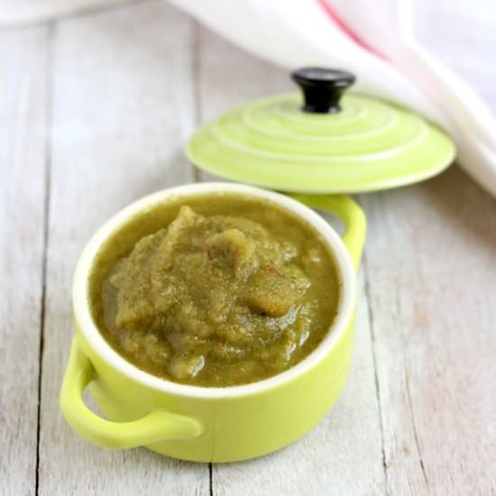 Raw mango chutney