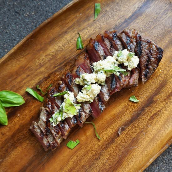 Pan-Seared New York Strip Steak