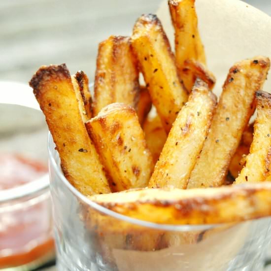 Oven Baked Crispy French Fries