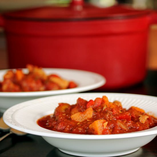 Chicken and Sweet Potato Chili