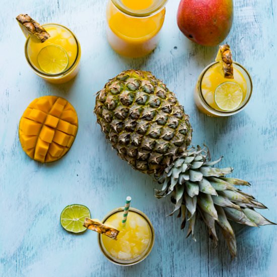 Mango Pineapple Agua Fresca