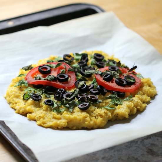 Italian Polenta Pizza