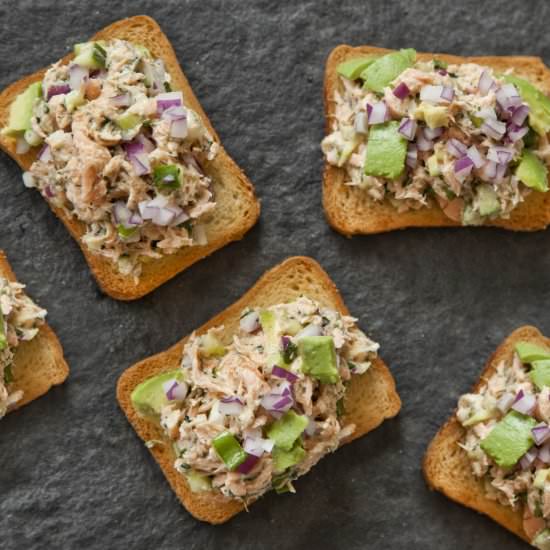 Salmon & Avocado Salad
