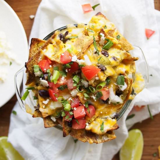 Green Chile Pineapple Chilaquiles