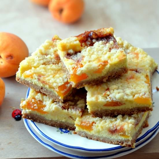Apricot Crumble Cheesecake