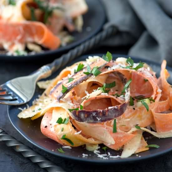Carrot Ribbon Salad with Cumin