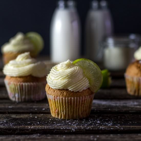 Lime Coconut Cupcake