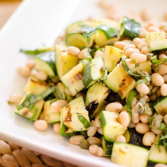 Grilled Zucchini Salad