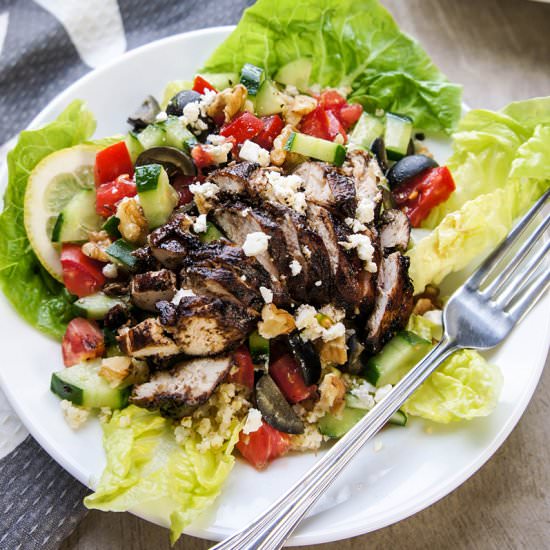 Balsamic Chicken Millet Salad