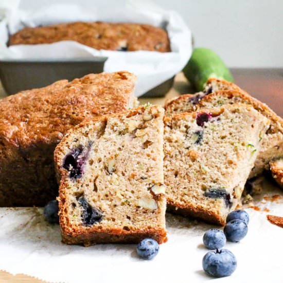 Blueberry Zucchini Bread