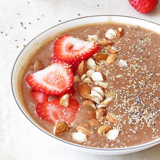 Chocolate Almond Butter Smoothie