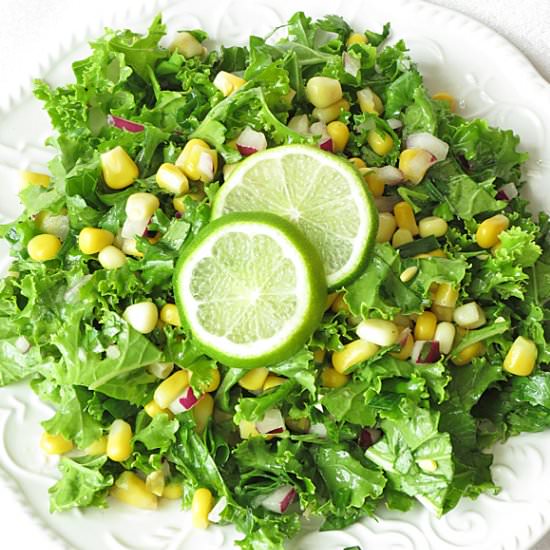 Corn and Kale Salad