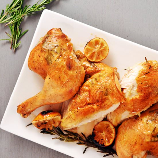 Roasted Rosemary Lemon Chicken