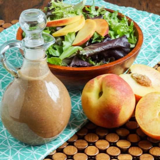 Red Wine Peach Vinaigrette